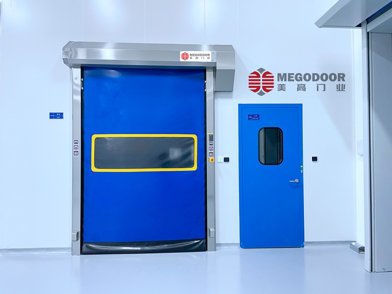 制药车间通道洁净室快速卷帘门感应方式推荐缩略图