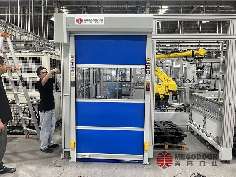 南京激光焊接设备专用安全防护卷帘门技术规范与性能解析缩略图