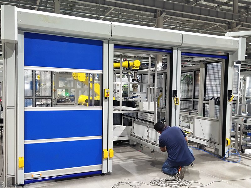 南京激光焊接设备为什么选择快速卷帘门？缩略图