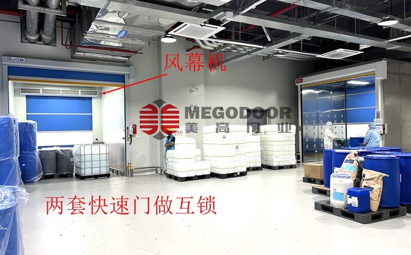 南京食品级厂房门防蚊虫妙招：快速卷帘门 + 双门互锁，打造更洁净生产环境插图2