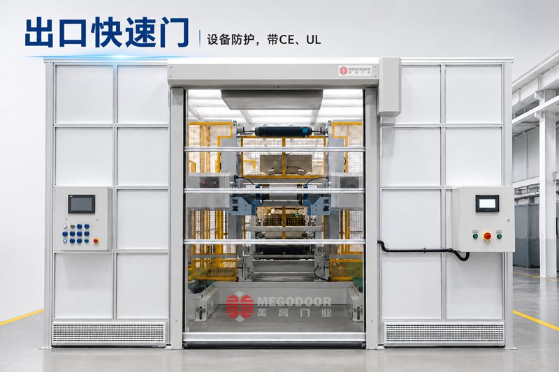 美高门业快速门出口美国，配套世界500强企业海外项目插图